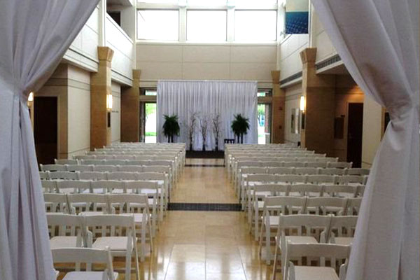 Seated event set up
