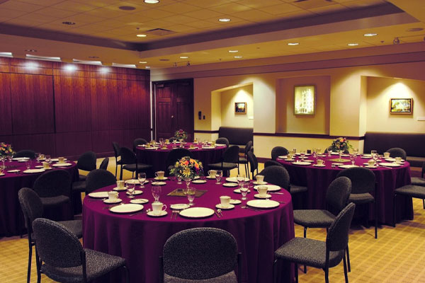 Dinner set up 